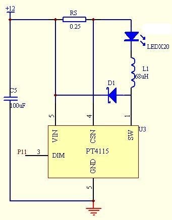 �D3 LED �����(q��)��(d��ng)ϵ�y(t��ng)�·�D