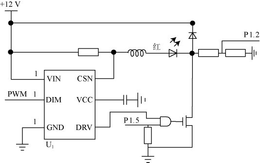 �D2 LED��������·